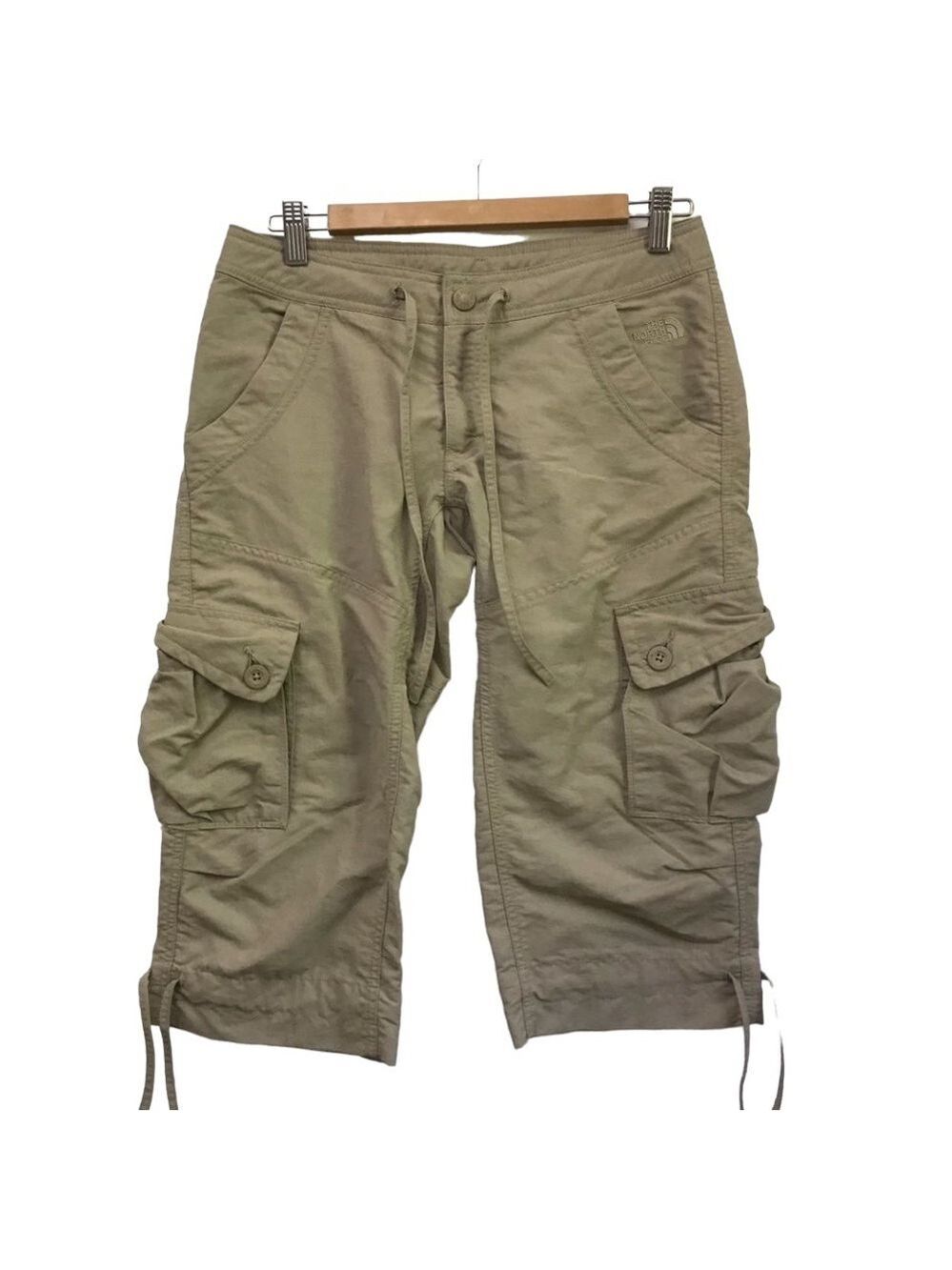 THE North Face beige pedal pusher pants size 4 neutral sport outdoor Gorpcore